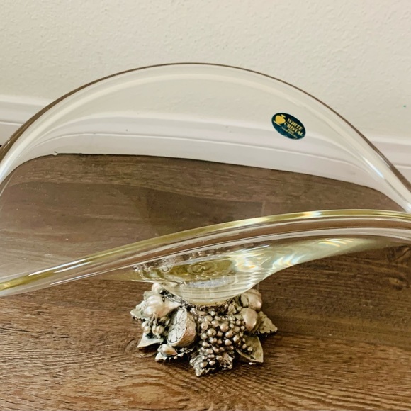 White cristal hand made vase in Italy - Picture 5 of 15